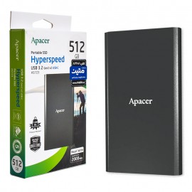هارد SSD اکسترنال اپیسر (Apacer) مدل AS723 Hyperspeed ظرفیت 512GB گارانتی متین