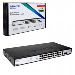 سوئیچ شبکه 28 پورت گیگابیت PoE نتربیت (NeterBit) مدل NGS-F1028P-A گارانتی آونگ