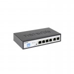 سوئیچ شبکه 6 پورت گیگابیت PoE نتربیت (NeterBit) مدل NGS-F1006P-A گارانتی آونگ