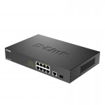 سوئیچ شبکه 10 پورت گیگابیت PoE دی لینک (D-Link) مدل DGS-1010MP گارانتی الماس رایان ایرانیان
