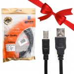 بسته 1+10 کابل پرینتر USB انزو (ENZO) طول 3 متر مدل P3 (یک عدد هدیه)