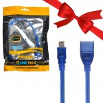 بسته 1+10 کابل افزایش طول دوربین وان مکس (ONE MAX) طول 0.3 متر (یک عدد هدیه)