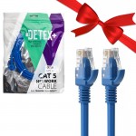 بسته 1+10 کابل شبکه CAT5 دیتکس پلاس (+DETEX) طول 2 متر (یک عدد هدیه)
