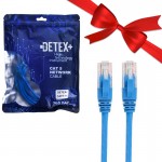 بسته 1+10 کابل شبکه CAT5 دیتکس پلاس (+DETEX) طول 5 متر (یک عدد هدیه)