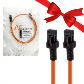 بسته 1+10 کابل شبکه CAT6 نگزنس (NEXANS) طول 1 متر (یک عدد هدیه)