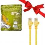بسته 1+10 کابل شبکه CAT6 دیتکس پلاس (+DETEX) طول 3 متر (یک عدد هدیه)