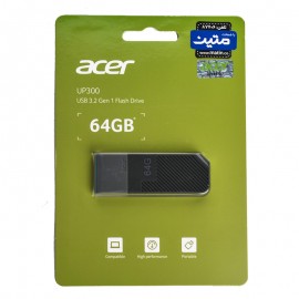 فلش ایسر (acer) مدل 64GB UP300 USB3.2 گارانتی متین