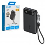 پاوربانک + کابل همراه انکر (ANKER) مدل A1257H ظرفیت 10000mAh گارانتی یاس ارتباط