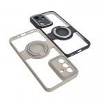 قاب سامسونگ استندشو محافظ لنزدار Metal Stand