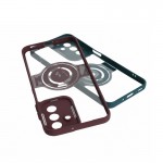 قاب سامسونگ استندشو محافظ لنزدار Metal Stand