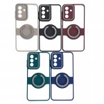 قاب سامسونگ استندشو محافظ لنزدار Metal Stand