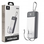 پاوربانک + دو کابل همراه لنیس (LENYES) مدل PX255D ظرفیت 20000mAh