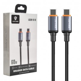 کابل تایپ سی به تایپ سی (Type-C To Type-C) لنیس (LENYES) طول 1 متر مدل LC528 TC-TC