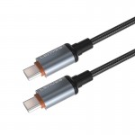 کابل تایپ سی به تایپ سی (Type-C To Type-C) لنیس (LENYES) طول 1 متر مدل LC528 TC-TC