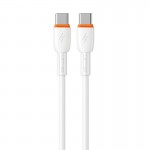 کابل تایپ سی به تایپ سی (Type-C To Type-C) لنیس (LENYES) طول 1 متر مدل LC545 TC-TC