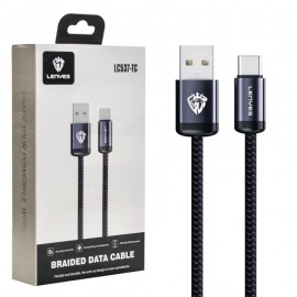 کابل تایپ سی (Type-C) لنیس (LENYES) طول 1 متر مدل LC537-TC