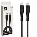 کابل تایپ سی به تایپ سی (Type-C To Type-C) لنیس (LENYES) طول 1 متر مدل LC991 TC-TC