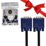 بسته 1+5 کابل VGA (3+4) رویال (Royal) طول 1.5 متر (یک عدد هدیه)