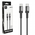 کابل تایپ سی به تایپ سی (Type-C To Type-C) لنیس (LENYES) طول 1 متر مدل LC546 TC-TC