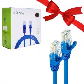 بسته 1+5 کابل شبکه CAT6 رویال (Royal) طول 20 متر (یک عدد هدیه)
