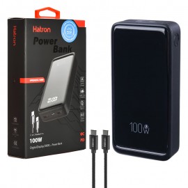 پاوربانک هترون (Hatron) مدل HPB2055G ظرفیت 20000mAh