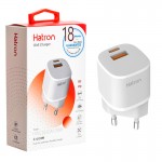 کلگی شارژر 33 وات 2 پورت هترون (Hatron) مدل HWC262GM