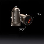 شارژر فندکی 30 وات دو پورت لنیس (LENYES) مدل CA57