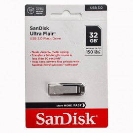 فلش سن دیسک (SanDisk) مدل 32GB Ultra Flair USB3.0 گارانتی آرمان تجارت