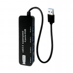 هاب 4 پورت USB3.0 کی دیتا (KDATA) مدل KH001