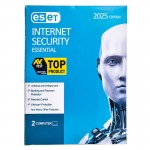 آنتی ویروس ESET INTERNET SECURITY ESSENTIAL 2025 دو کاربره 12 ماهه