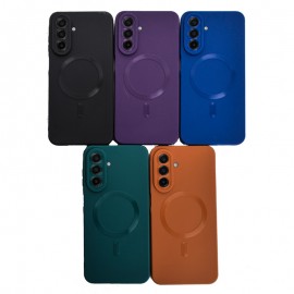 قاب سامسونگ محافظ لنزدار طرح Magsafe Line