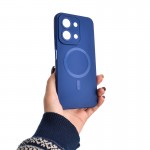 قاب شیائومی محافظ لنزدار طرح Magsafe Line