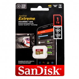 رم موبایل و دوربین سن دیسک (SanDisk) مدل 1TB Extreme MicroSDXC 190MB/S A2 V30 گارانتی سورین