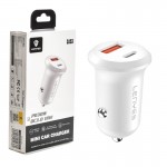 شارژر فندکی 30 وات دو پورت لنیس (LENYES) مدل CA53