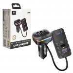 شارژر فندکی 81 وات شش پورت لنیس (LENYES) مدل CA905