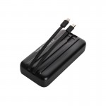 پاوربانک + دو کابل همراه لنیس (LENYES) مدل PX242D ظرفیت 20000mAh