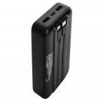 پاوربانک + دو کابل همراه لنیس (LENYES) مدل PX242D ظرفیت 20000mAh