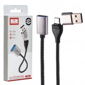 کابل تبدیل OTG (USB-A To USB-C) ارلدام (Earldom) مدل ET-OT83