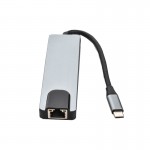 هاب 5 پورت USB3.0 و رابط تایپ سی 5IN1 اس ال ای او (S-LEO) مدل T-3602