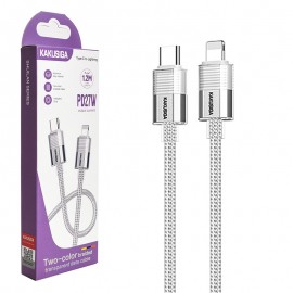 کابل تایپ سی به آیفون (Type-C to Lightning) کاکوسیگا (KAKUSIGA) طول 1.2 متر مدل KSC-985