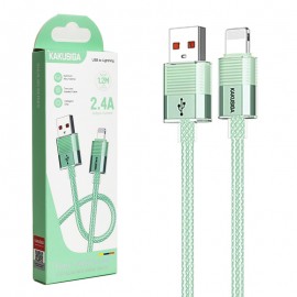 کابل آیفون (Lightning) کاکوسیگا (KAKUSIGA) طول 1.2 متر مدل KSC-985