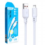 کابل آیفون (Lightning) کاکوسیگا (KAKUSIGA) طول 1 متر مدل KSC-808
