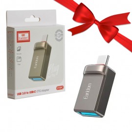 بسته 1+10 تبدیل (USB-3.0 To USB-C) OTG ارلدام (EARLDOM) مدل ET-OT89C (یک عدد هدیه)