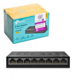 سوئیچ شبکه 8 پورت گیگابیت تی پی لینک (TP-Link) مدل LS1008G گارانتی متم اف