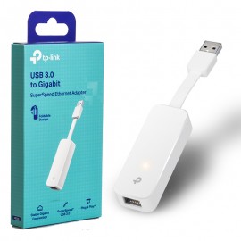 کارت شبکه USB3.0 To Gigabit تی پی لینک (TP-LINK) مدل UE300 گارانتی متم اف