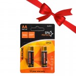 بسته 1+10 باتری قلمی هوکو (hoco) مدل Alkaline DLR01 LR6 AA 1.5V (کارتی 2 تایی) (یک عدد هدیه)