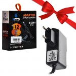 بسته 1+10 آداپتور دوربین و مودم 9 ولت 1 آمپر انزو (ENZO) مدل B-2091 (یک عدد هدیه)