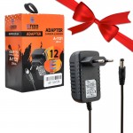 بسته 1+10 آداپتور سوزنی 12 ولت 1 آمپر انزو (ENZO) مدل A-1121 (یک عدد هدیه)