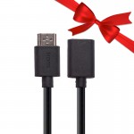 بسته 1+10 کابل افزایش طول HDMI طول 30 سانتی متر (یک عدد هدیه)