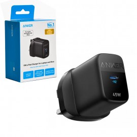 کلگی شارژر 45 وات سه شاخه اروپایی انکر (ANKER) مدل A2643 گارانتی شرکتی